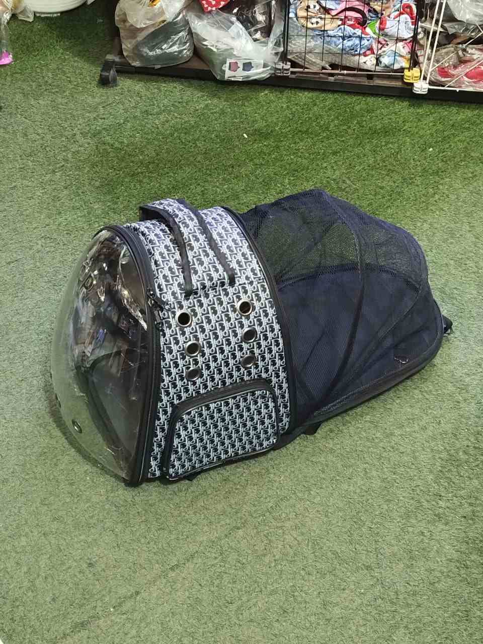 کوله حمل لاکچری ❌سایز غول پارکدار❌،فضایی،کوله طلقی جیب دار سگ گربه خرگوش،پرنده