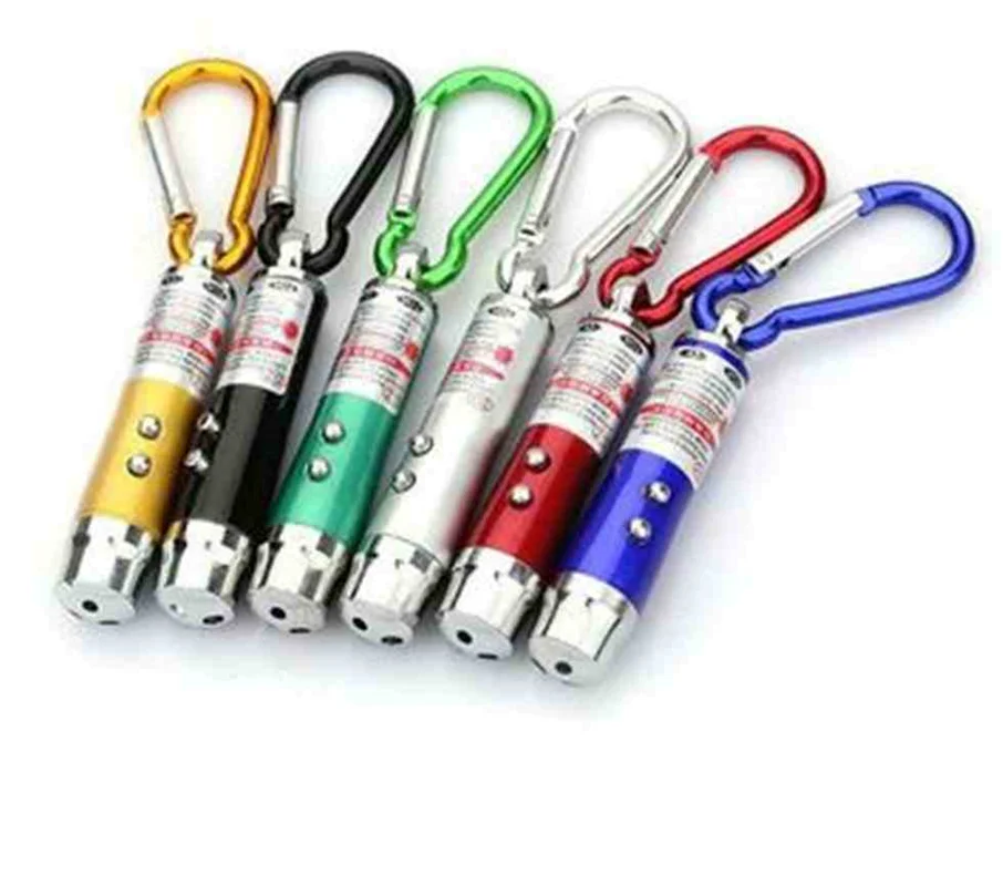 اسباب بازی گربه مدل لیزر ،همراه باطری و گیره