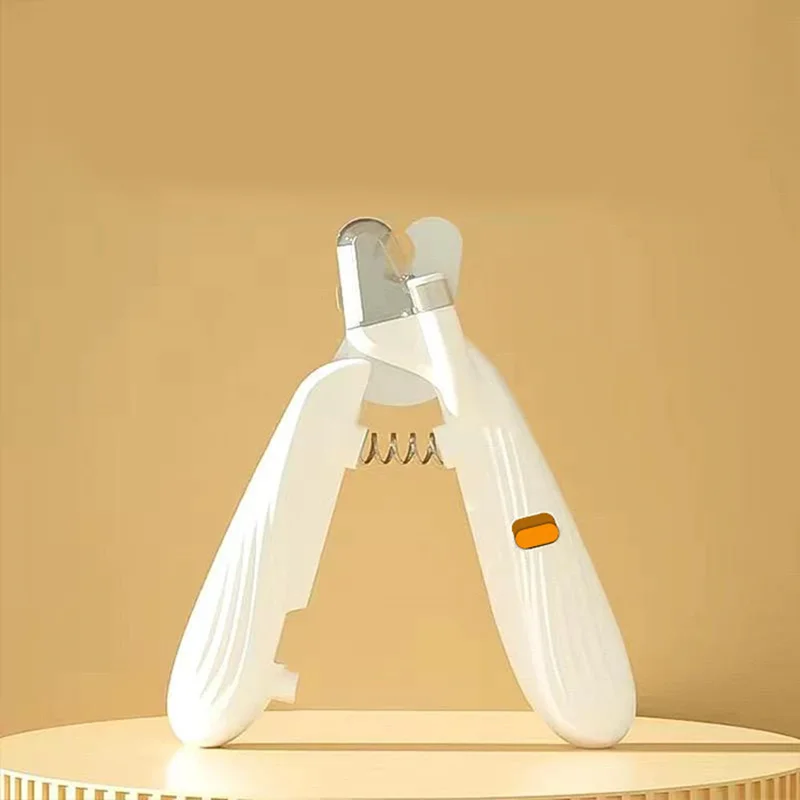 ناخنگیر حرفه ای چراغ دار + محفظه+ سوهان،ناخن گیر سگ گربه خرگوش،تیغه فولادی