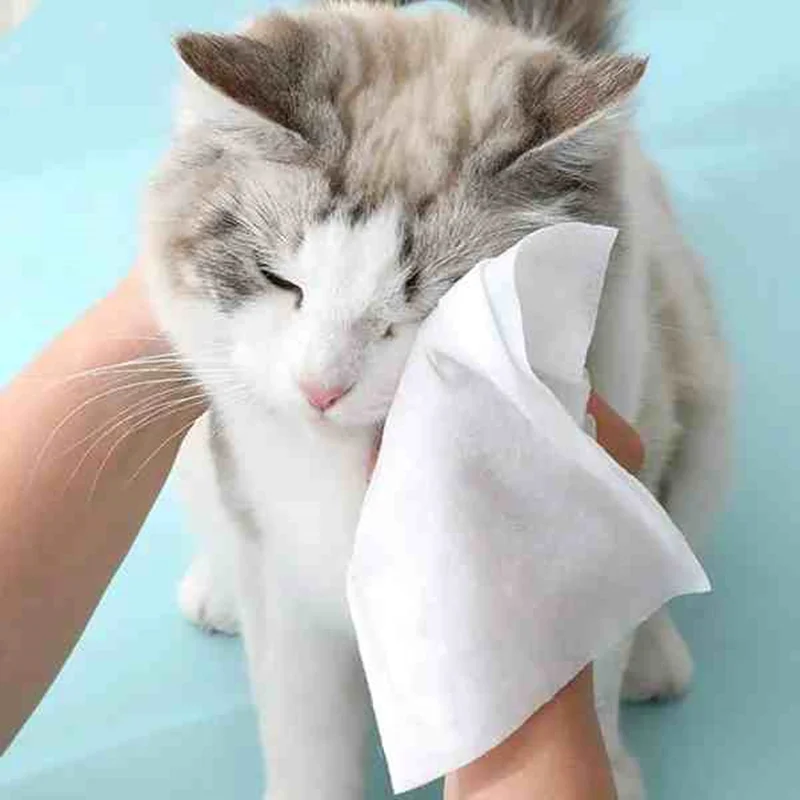 دستمال مرطوب چشم بینی و گوش،برند معتبر تائوتائو،۸۰عددی